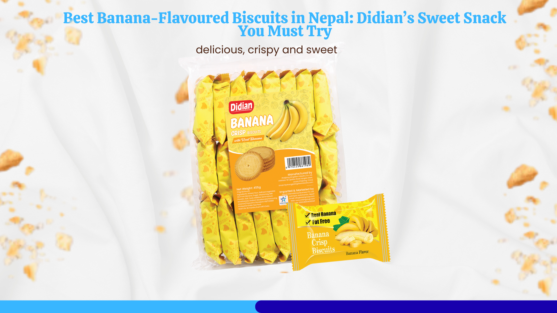 Best Banana-Flavoured Biscuits in Nepal: Didian’s Sweet Snack You Must Try