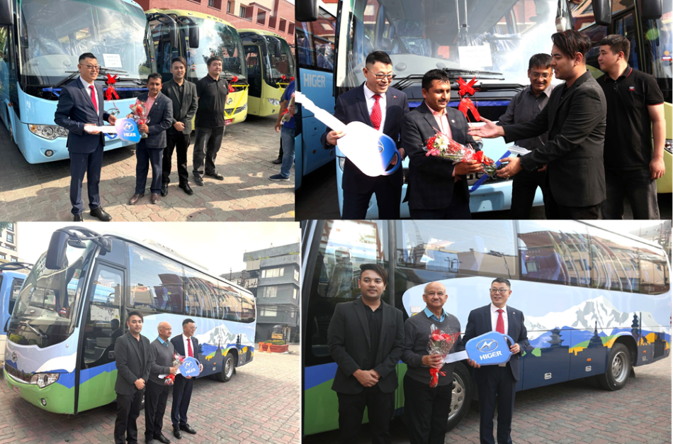 Higer Bus sold over 100 units in Nepali market