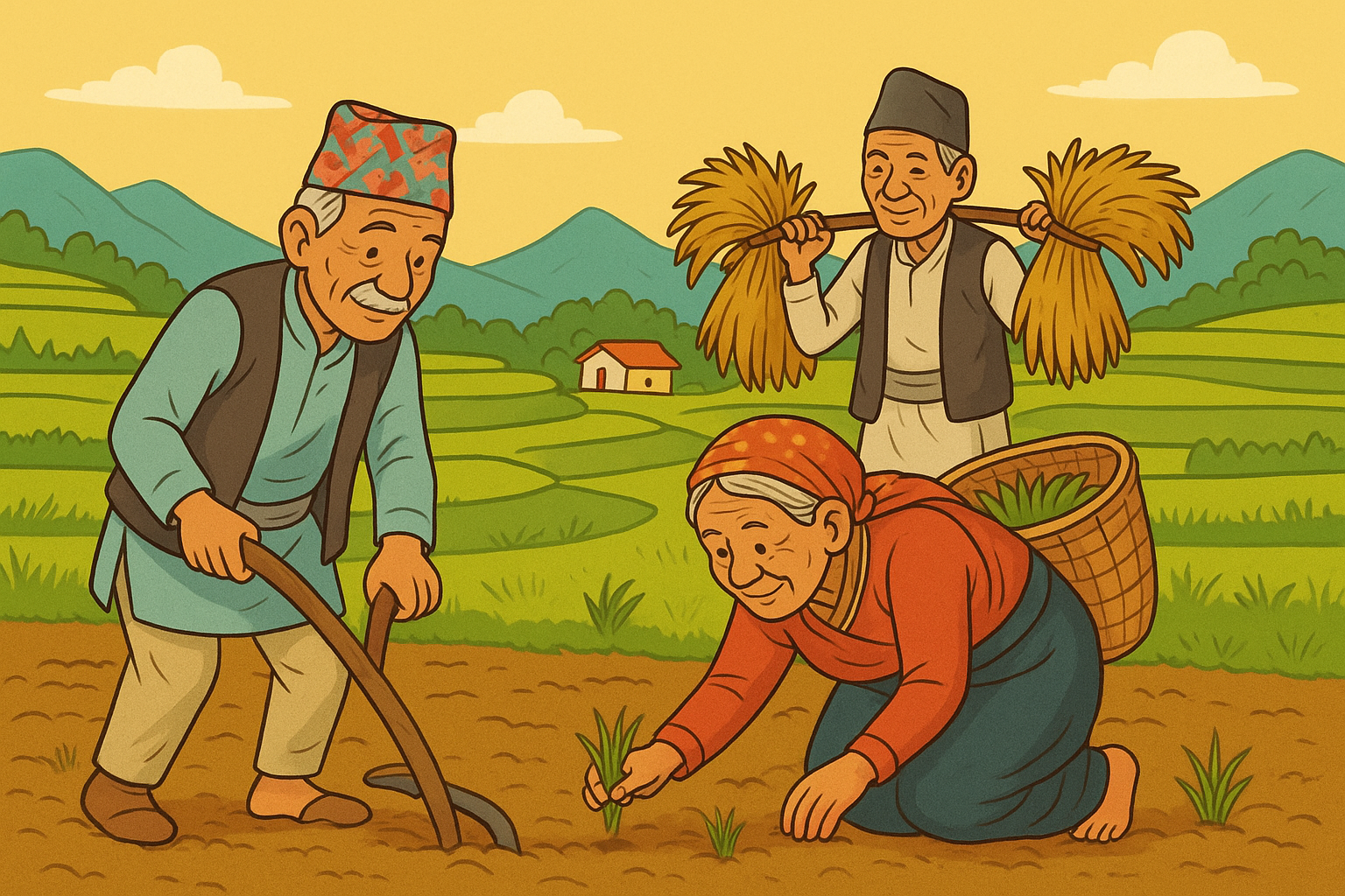 Arksh Food Empowering Nepali Farmers Through Local Kodo and Corn